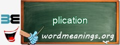 WordMeaning blackboard for plication